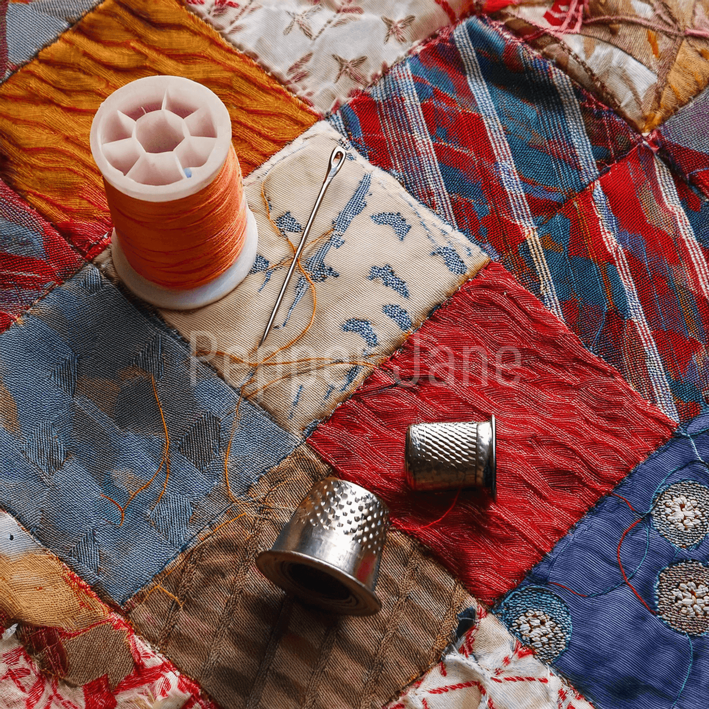 Amish Quilt fragrance oil—delicate notes of heliotrope, jasmine, violet, and anise create a comforting, rustic atmosphere.