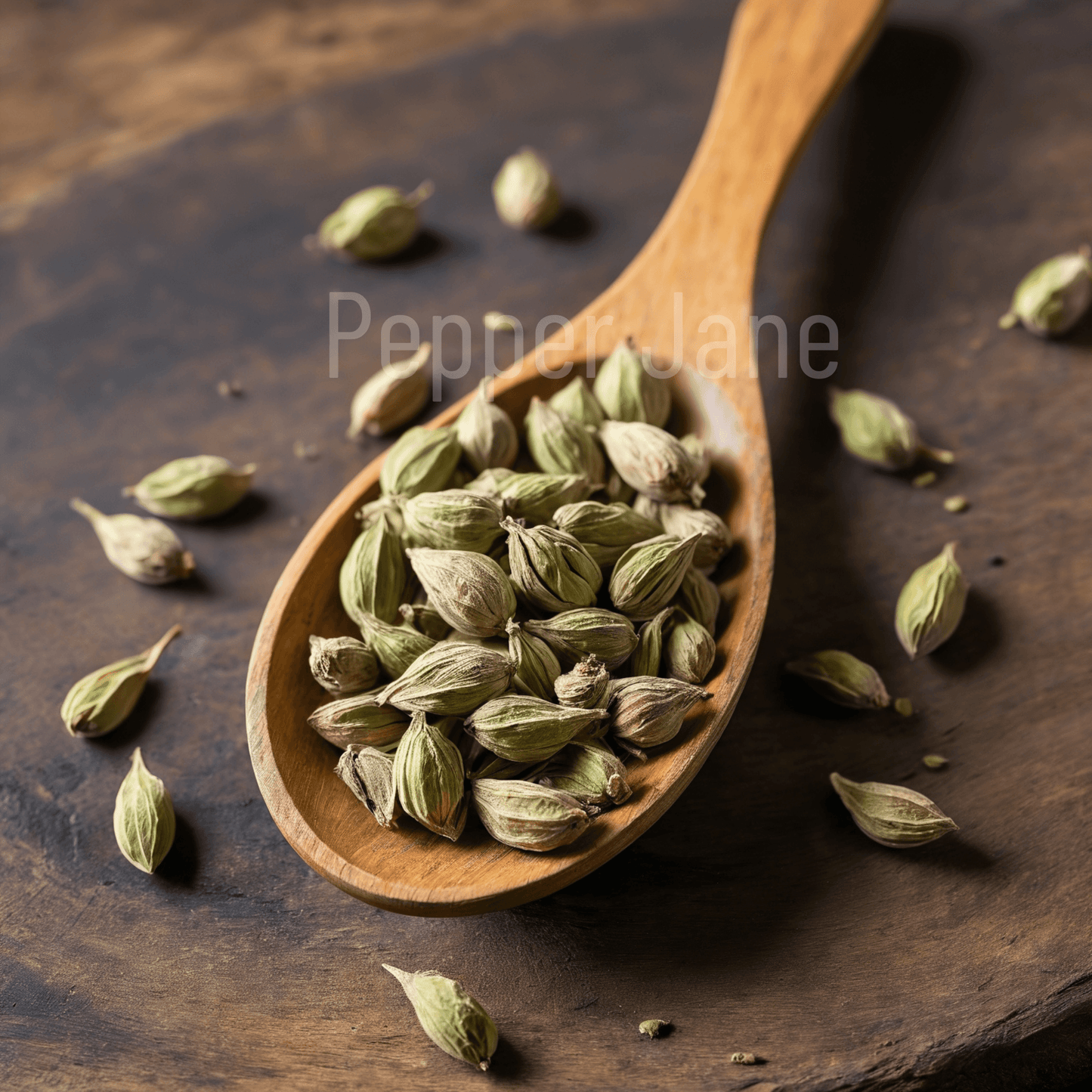 Cardamom & Teakwood Fragrance Oil: Warm teakwood with cardamom, cinnamon & rich amber tones