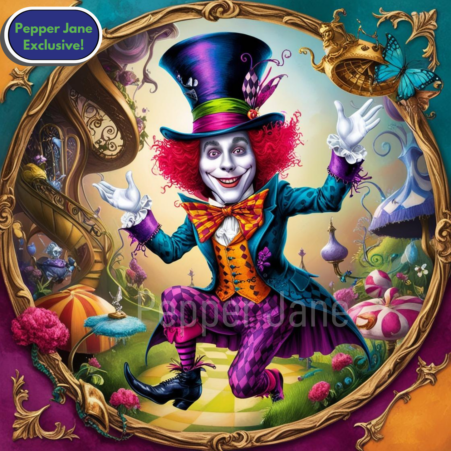 Mad as a Hatter fragrance oil—inspired by Alice in Wonderland for unique creations.