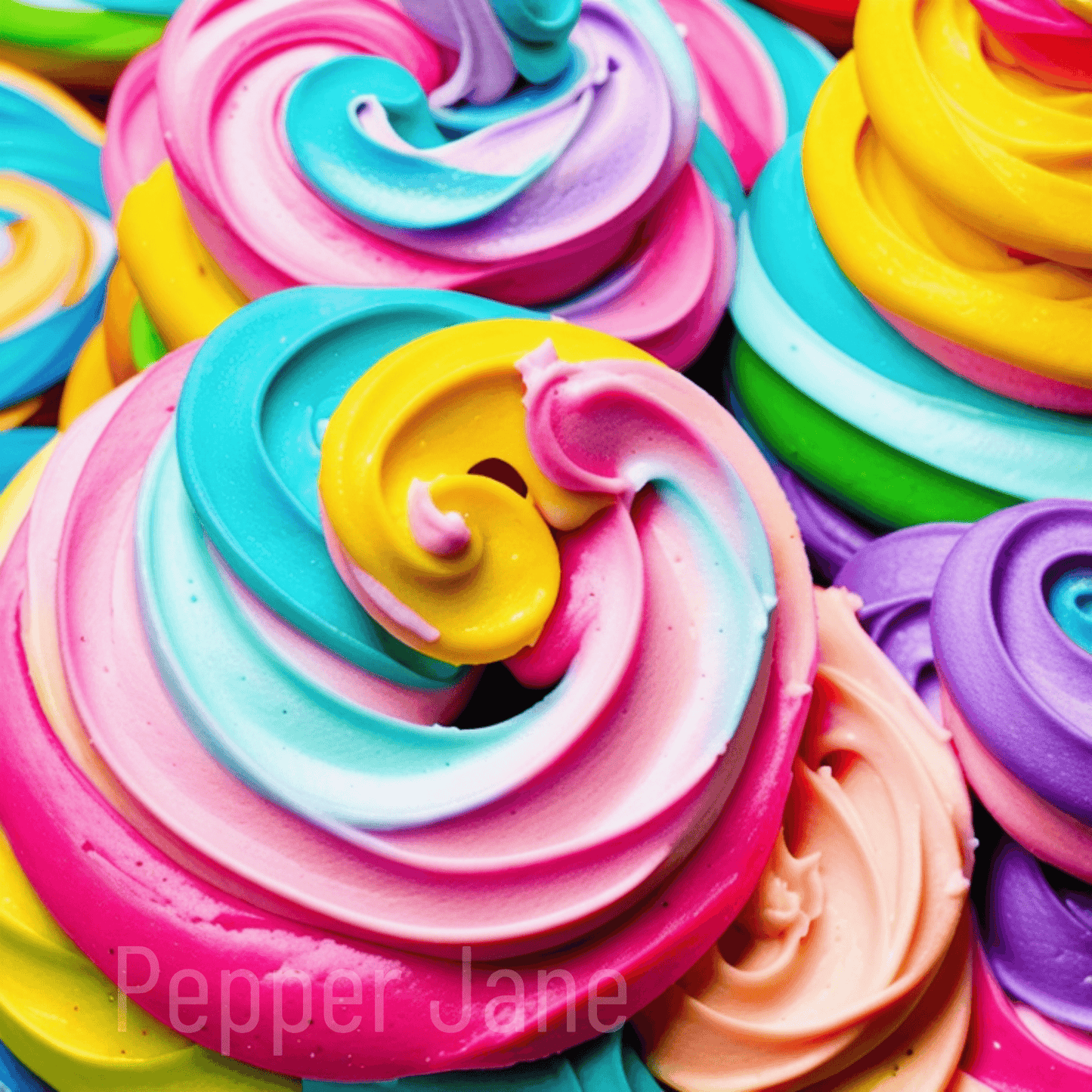 Bibbidy Bobbidy Boo fragrance oil: cotton candy blend with strawberry, raspberry, pineapple, and vanilla sugar.