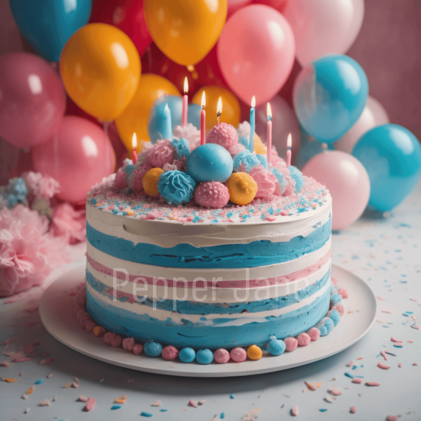 Birthday Cake fragrance oil—sweet bakery vanilla buttercream and freshly-baked cake aroma.