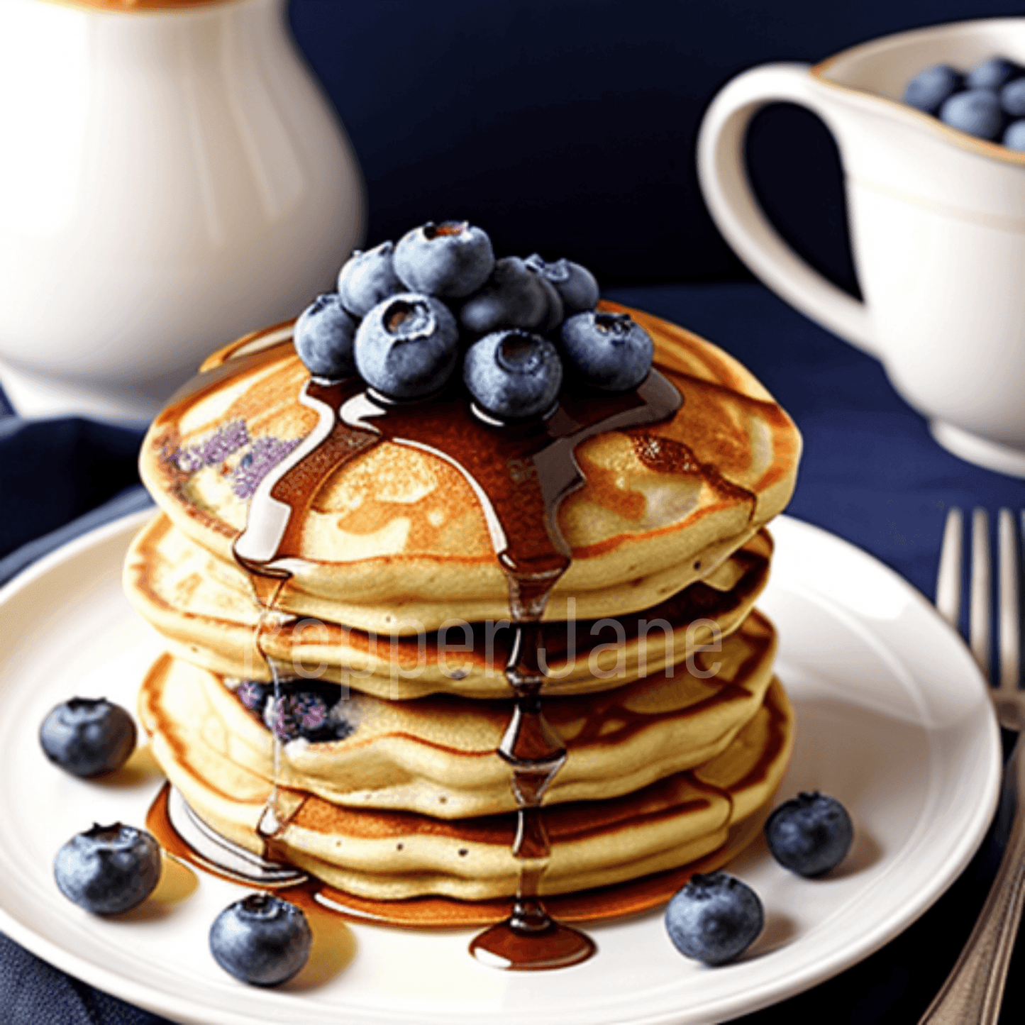 Blueberry Pancakes fragrance oil—mouthwatering aroma of warm pancakes, blueberries, and maple syrup