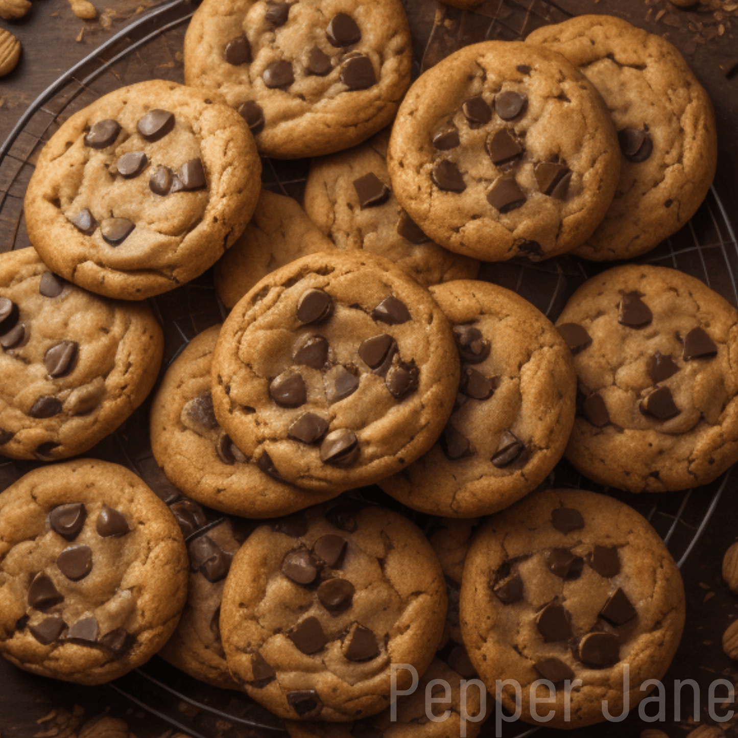 Chocolate Chip Cookies Fragrance Oil: Skin-safe oil capturing the essence of freshly baked cookies