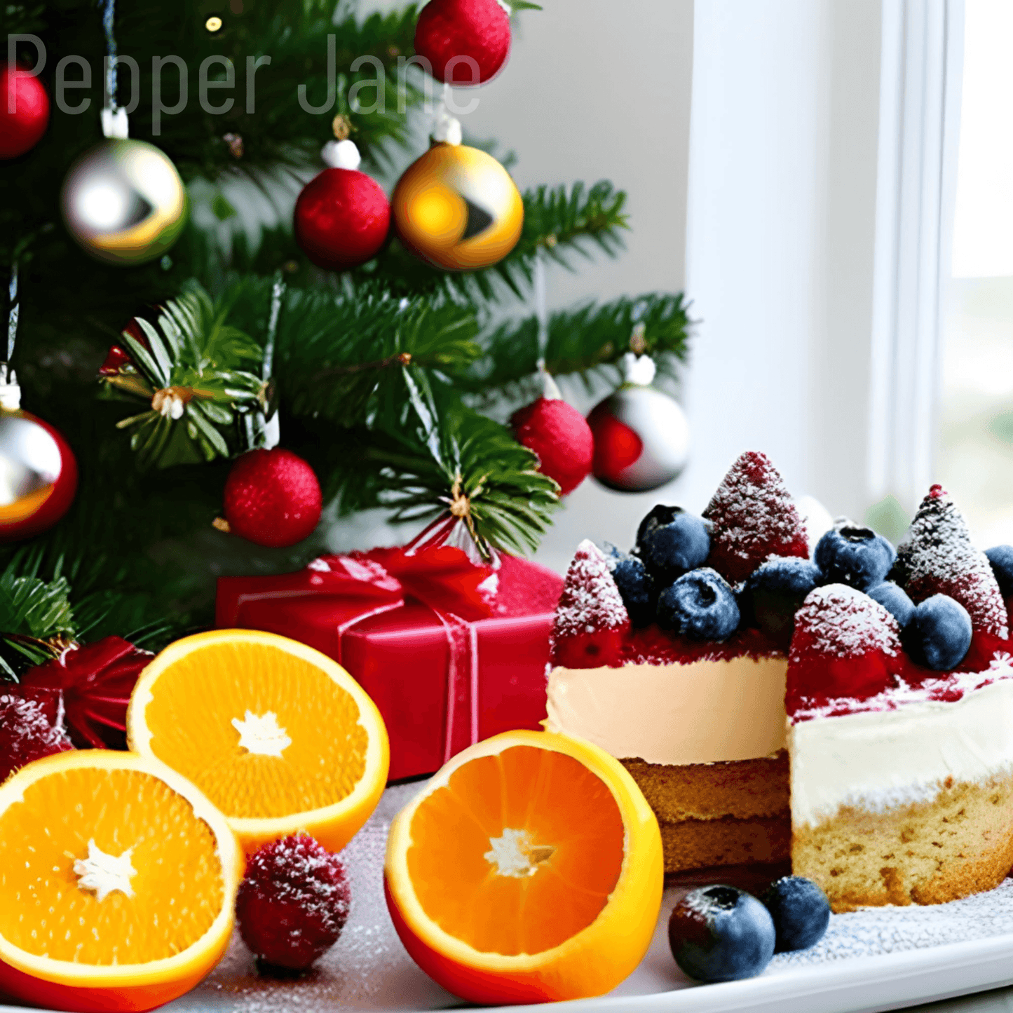 Christmas Cravings fragrance oil—holiday scent of orange, cinnamon, and vanilla.