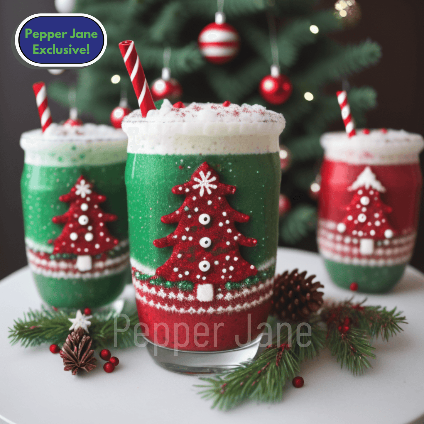 Christmas Slush Fragrance Oil: Vanilla, marshmallow, sugar plum, berries, whipped cream & mint.