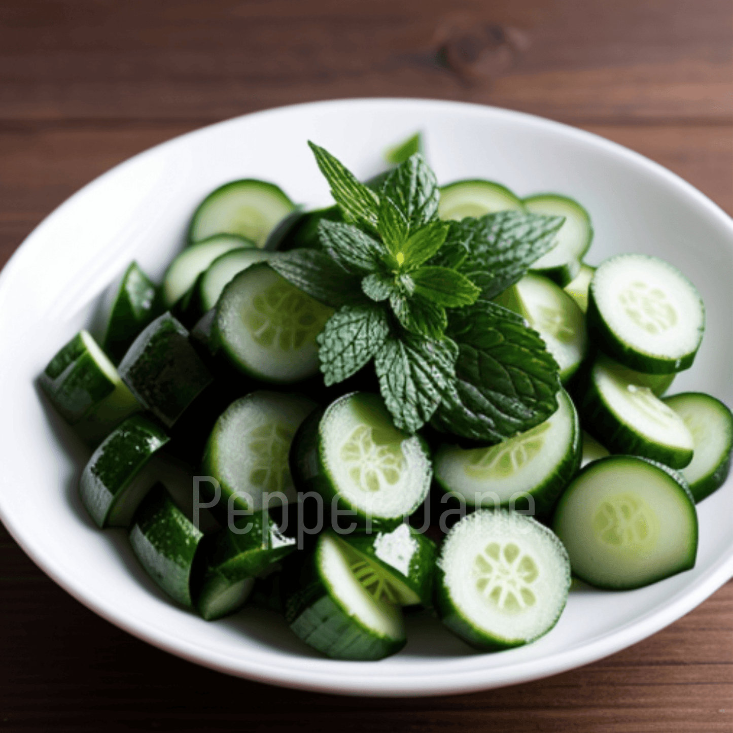 Garden Mint and Cucumber fragrance oil—cool, refreshing scent of mint and cucumber with a citrus twist.