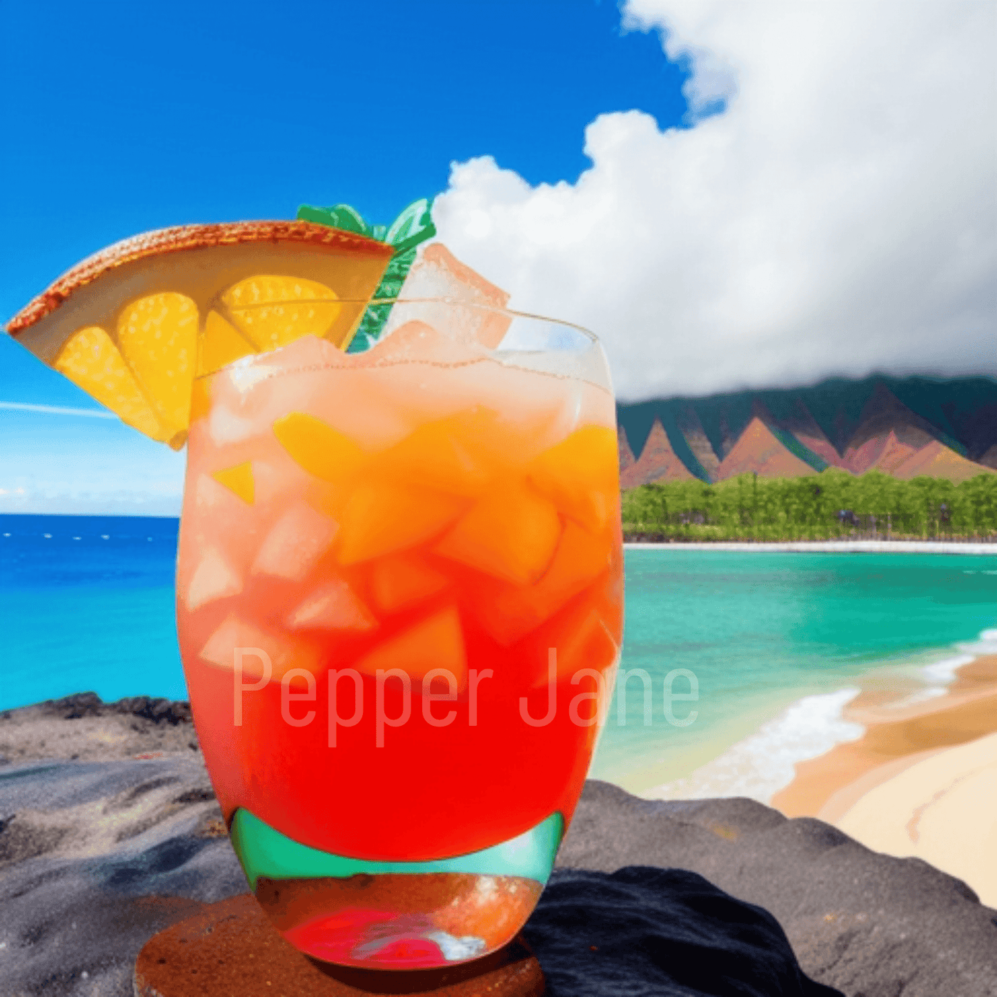 Honolulu Punch Fragrance Oil captures the essence of classic fruit punch