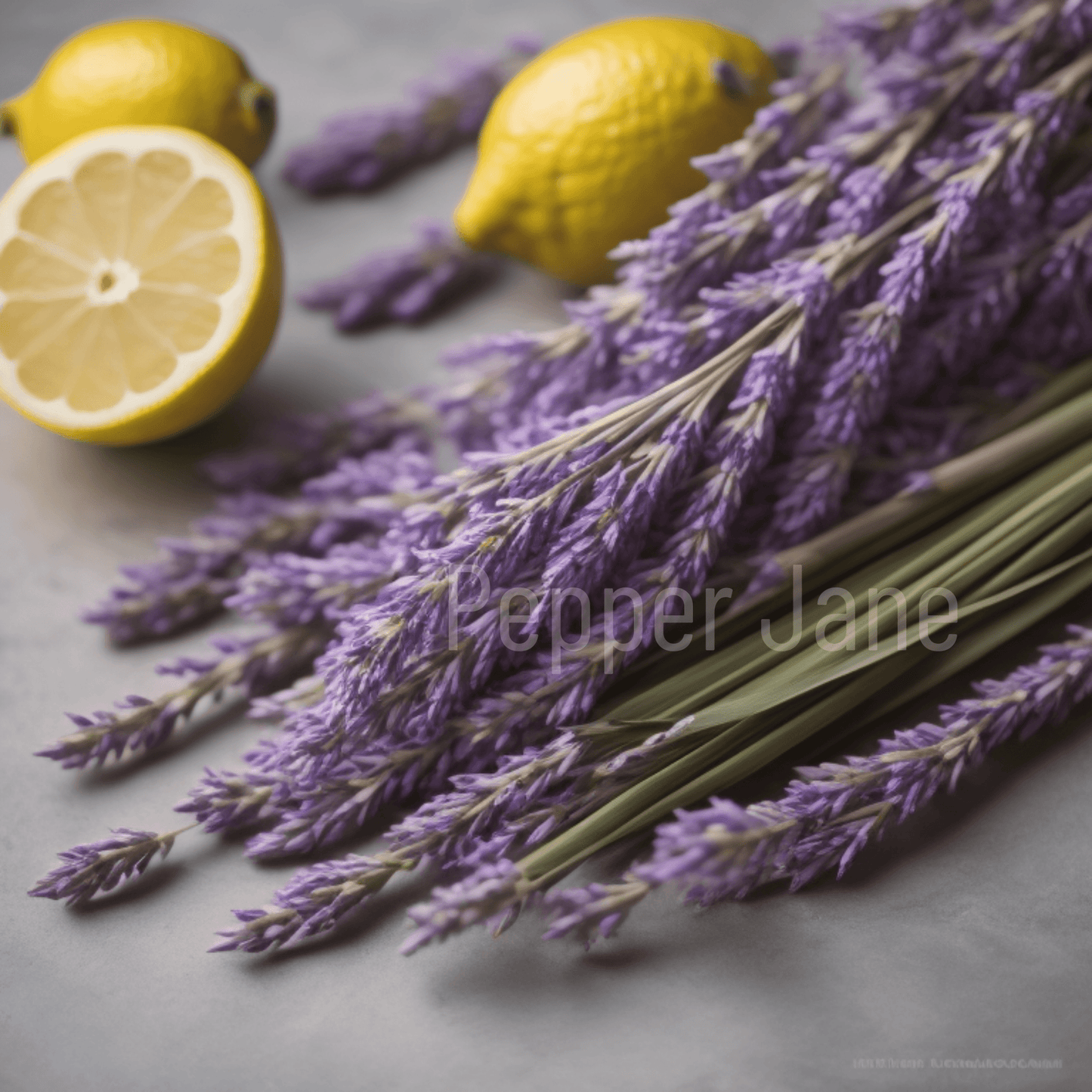 Pepper Jane’s Lemongrass and Lavender Fragrance Oil: Skin-safe oil for candles, soaps, and diffusers.