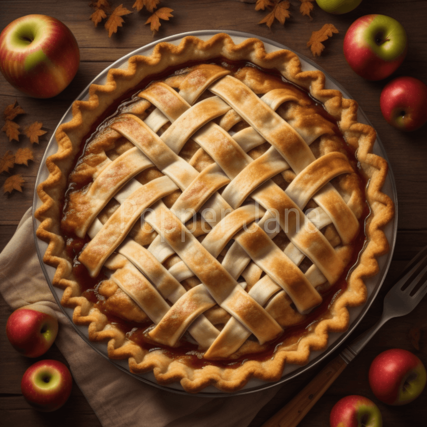 Mom's Apple Pie Fragrance Oil: Cozy scent of spiced apples and flaky crust for candles.