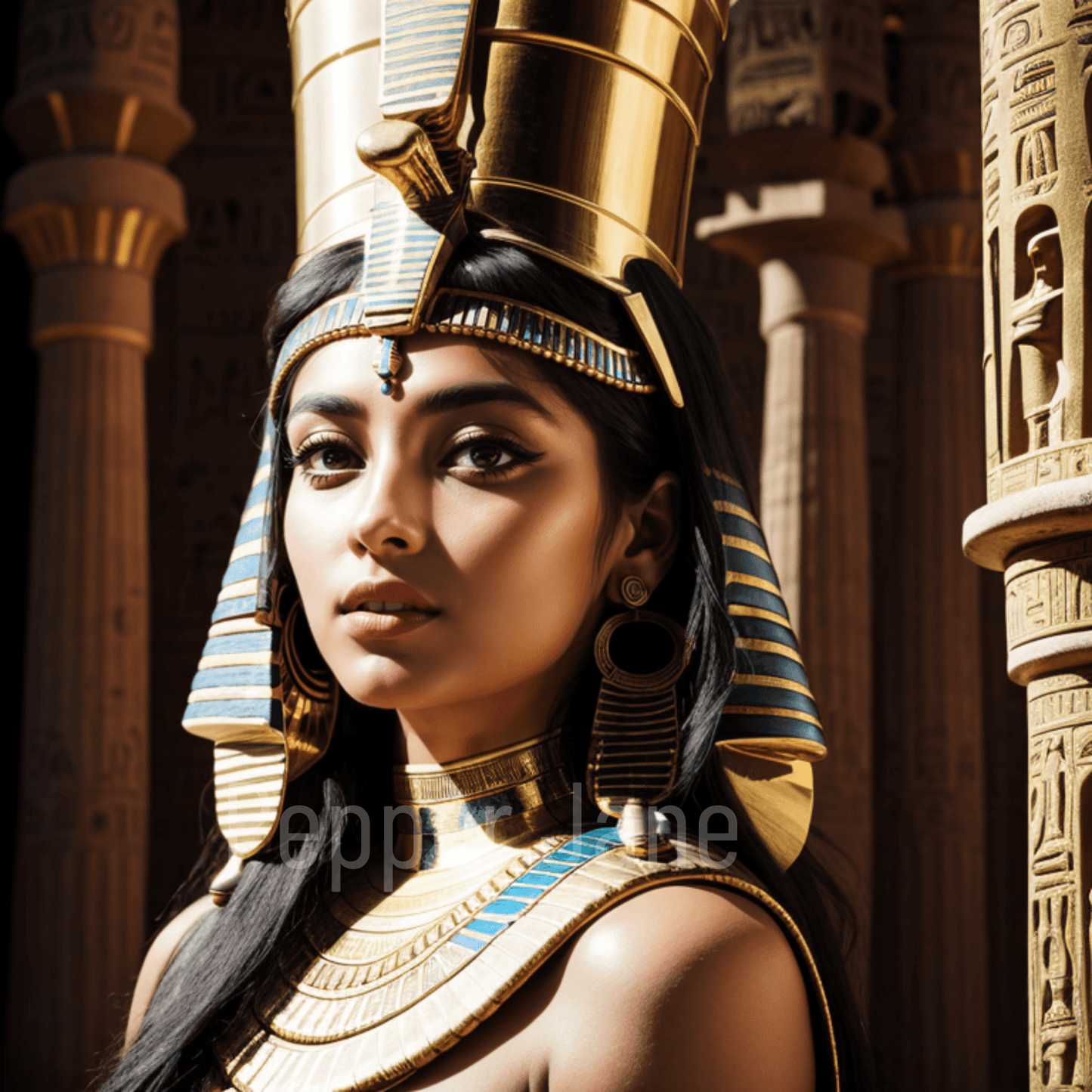 Queen of the Nile fragrance oil: exotic blend of night lily, floral musk, and berries.