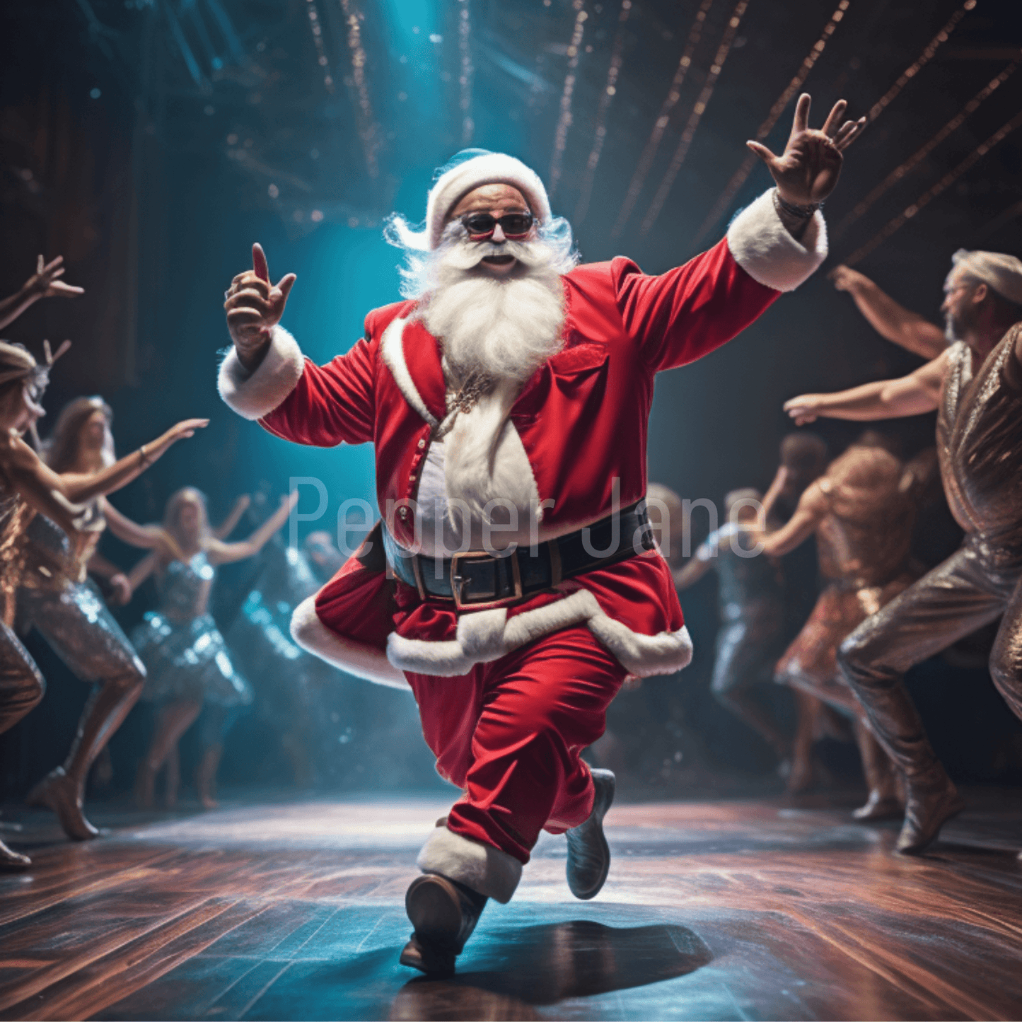 Santa Boogie fragrance oil: holiday aroma with patchouli, sandalwood, and peppermint notes