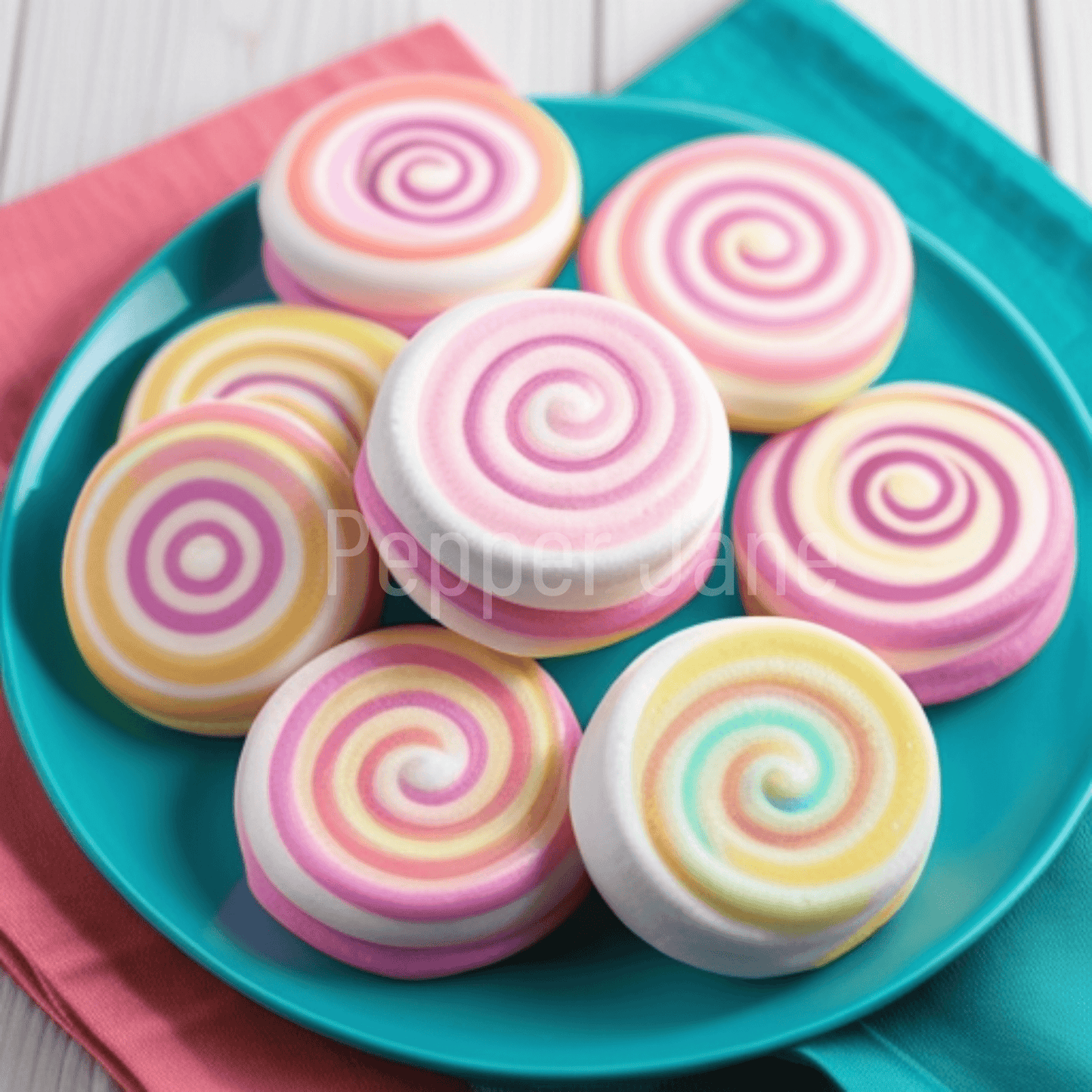 Scrumdiddlyumptious fragrance oil by Pepper Jane’s—candy-inspired scent with vanilla and citrus notes.