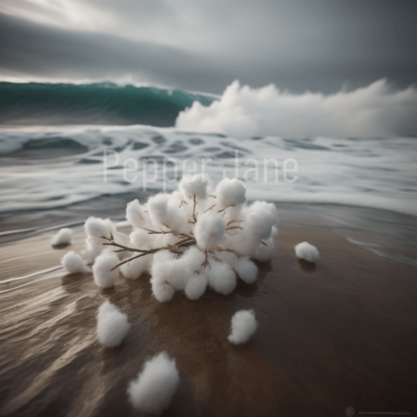 Sea Isle Cotton fragrance oil—fresh cotton kissed by a marine breeze, reminiscent of seaside linens