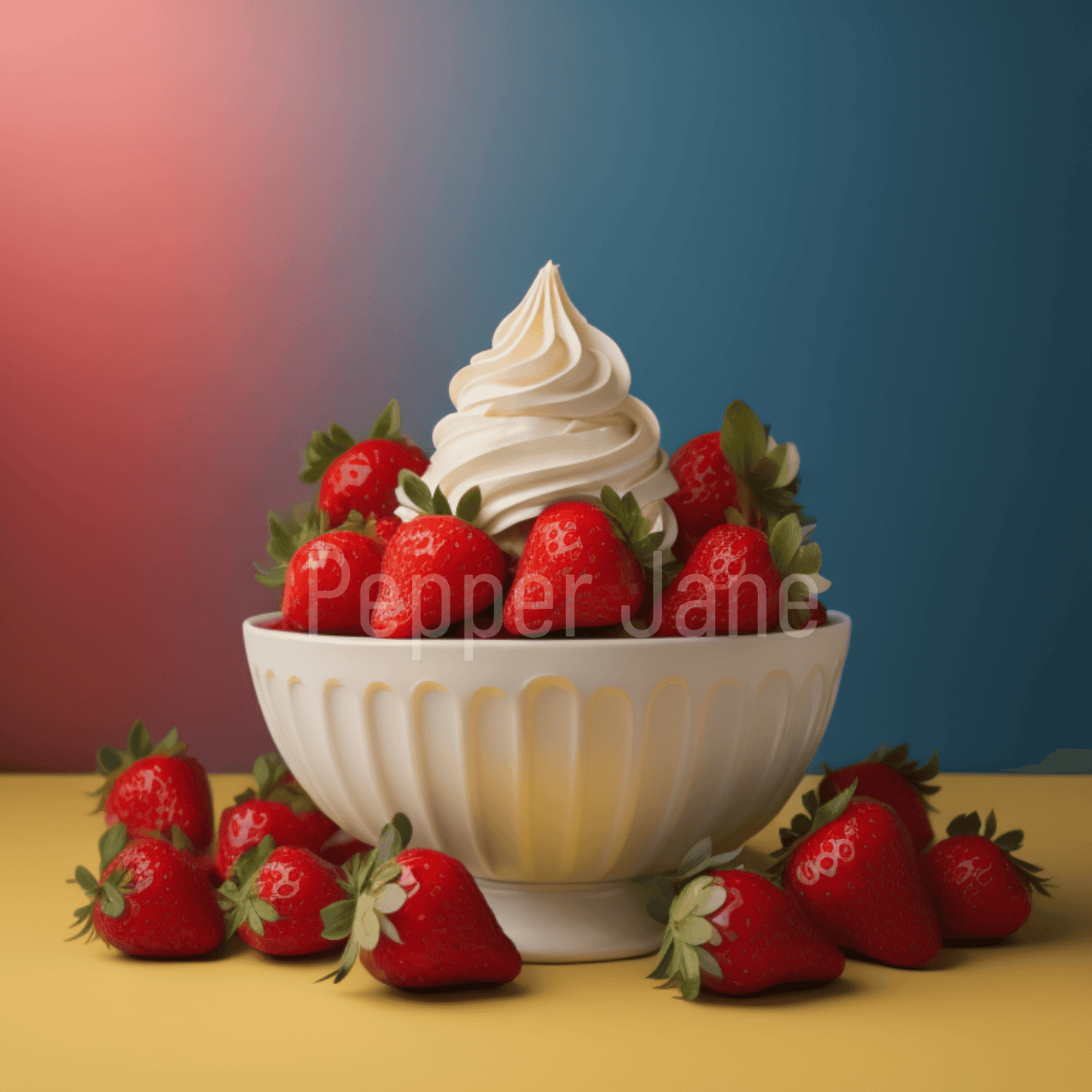 Pepper Jane’s Strawberries & Cream Fragrance Oil: Sweet, creamy aroma for candles and soaps.