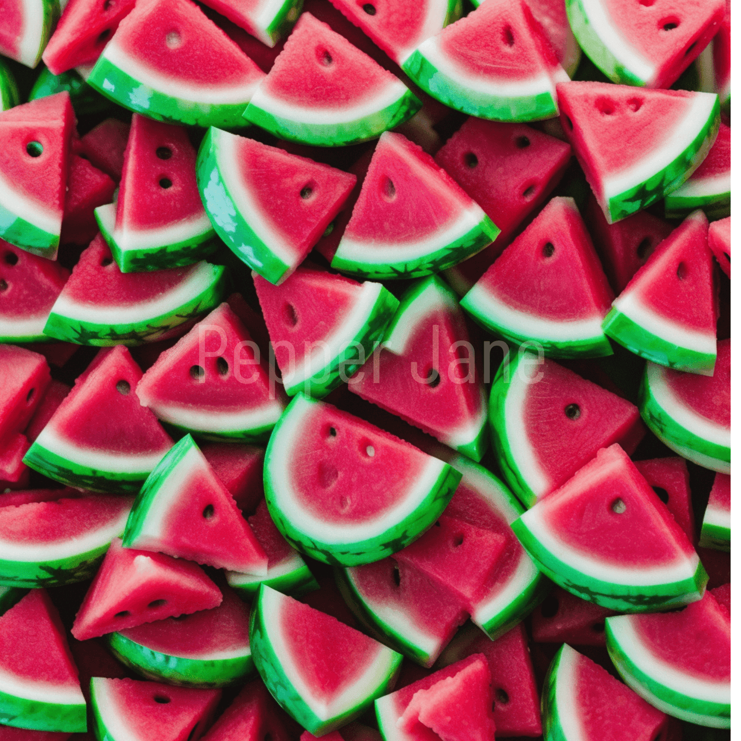 Watermelon Chews fragrance oil: nostalgic candy scent with sweet and tangy watermelon notes