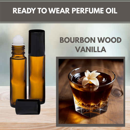Bourbon Wood Vanilla Perfume Oil - Ready to Wear