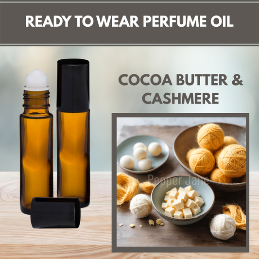 Cocoa Butter and Cashmere Perfume Oil - Ready to Wear
