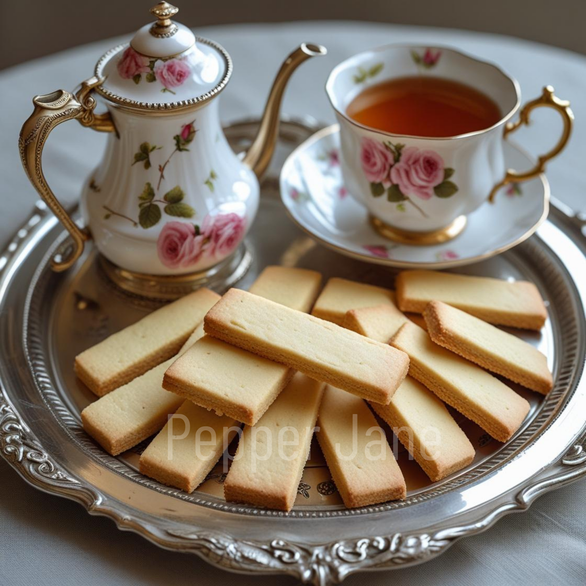English Tea & Shortbread fragrance oil—fresh lemon, sugar crystals, and buttery shortbread aroma.