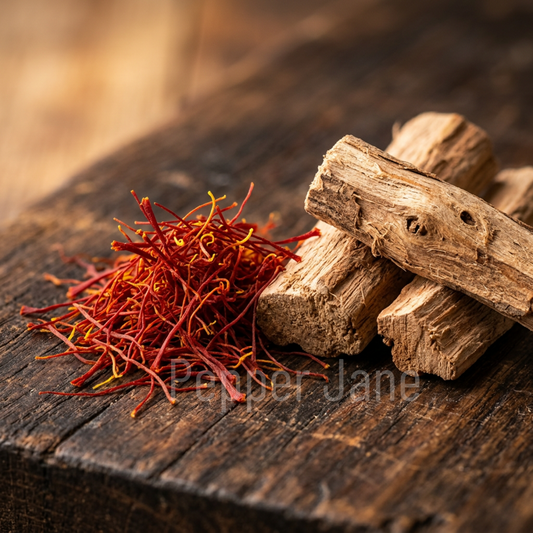 Golden Saffron and Sandalwood Fragrance Oil