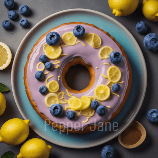 Blueberry Lemon Donut Fragrance Oil - Pepper Jane's Colors and Scents
