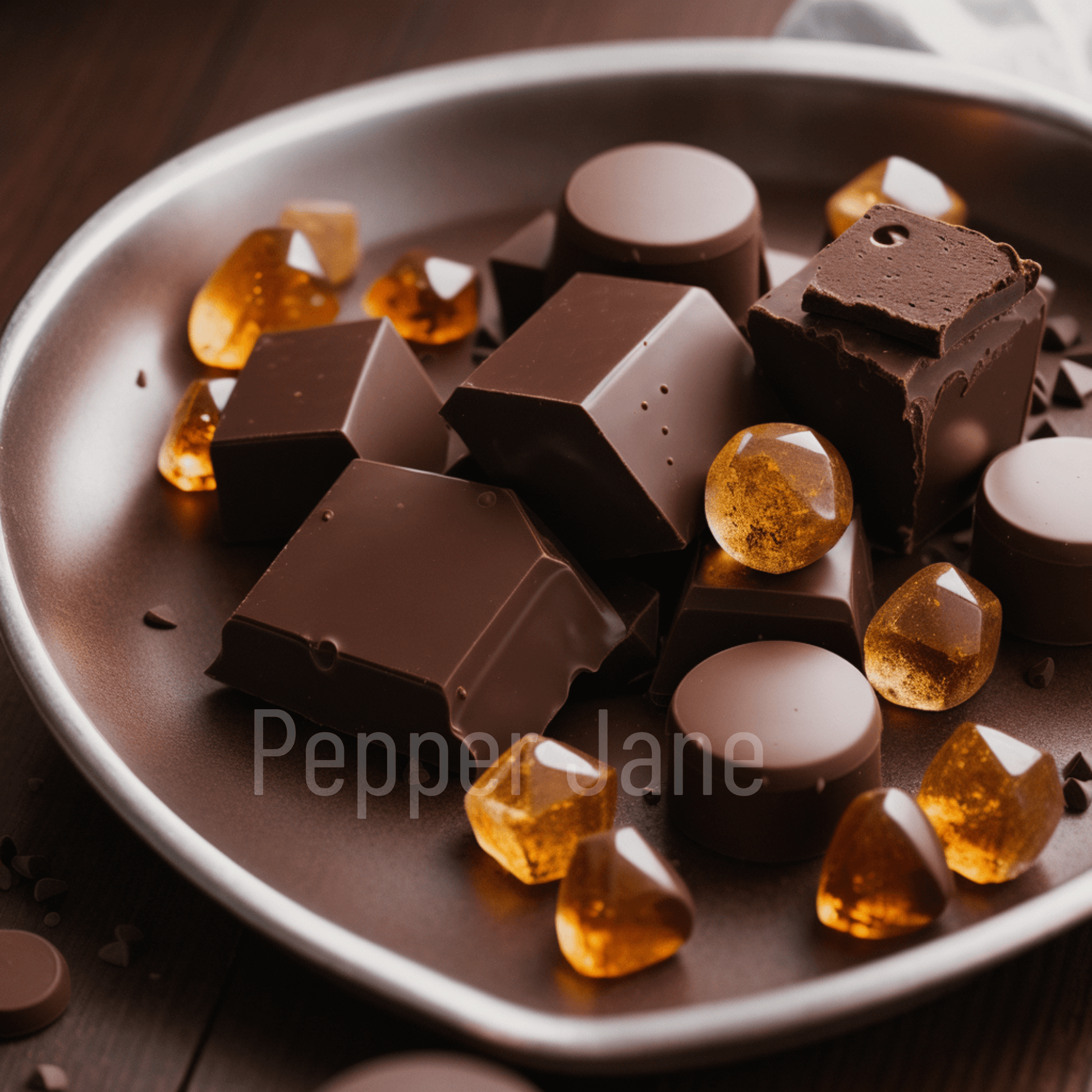 Cocoa Kissed Amber Fragrance Oil (Chocolate Amber BBW TYpe) - Pepper Jane's LLC