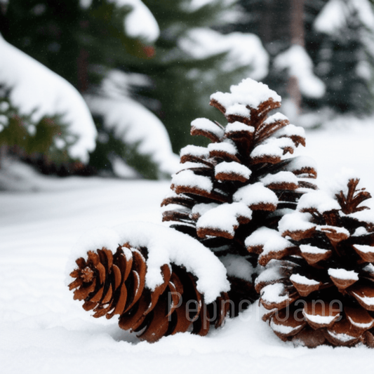 Frosted Pine Cones Fragrance Oil - Pepper Jane's Colors and Scents