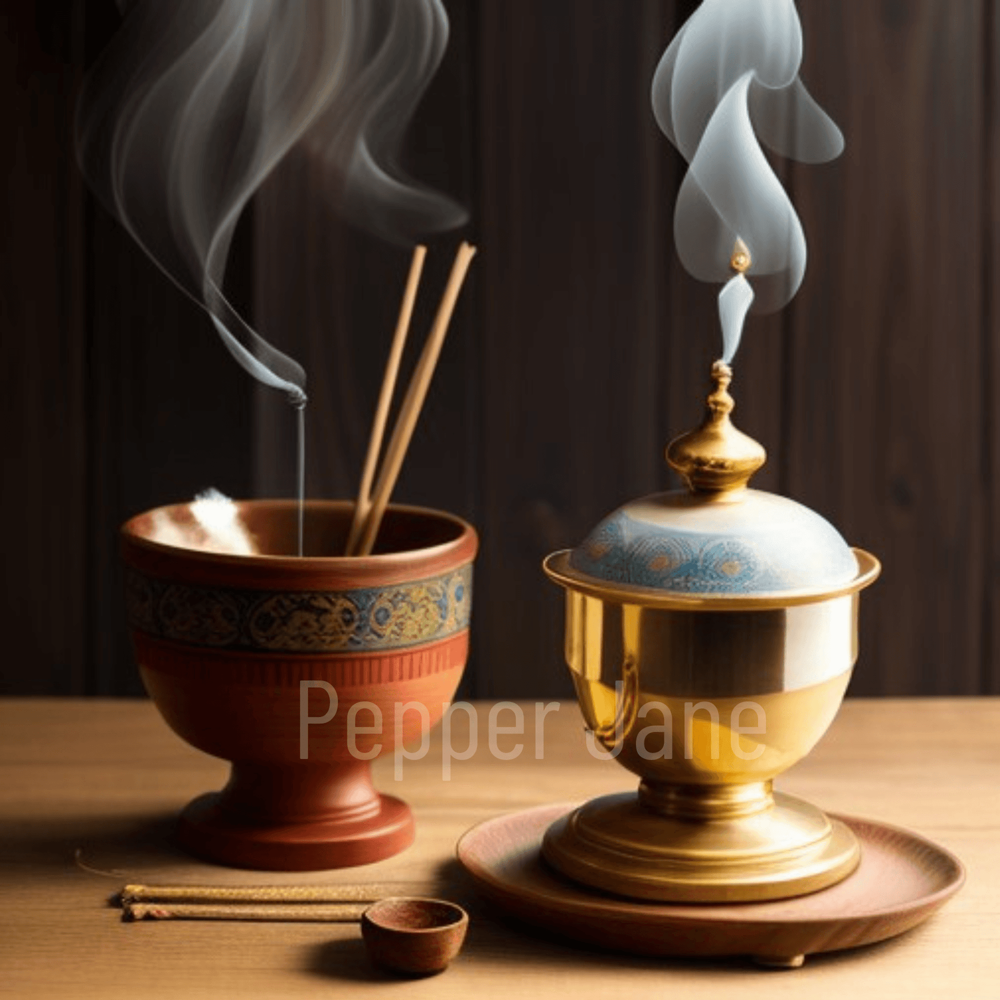 Indian Incense Fragrance Oil (Nag Champa Type) - Pepper Jane's Colors and Scents