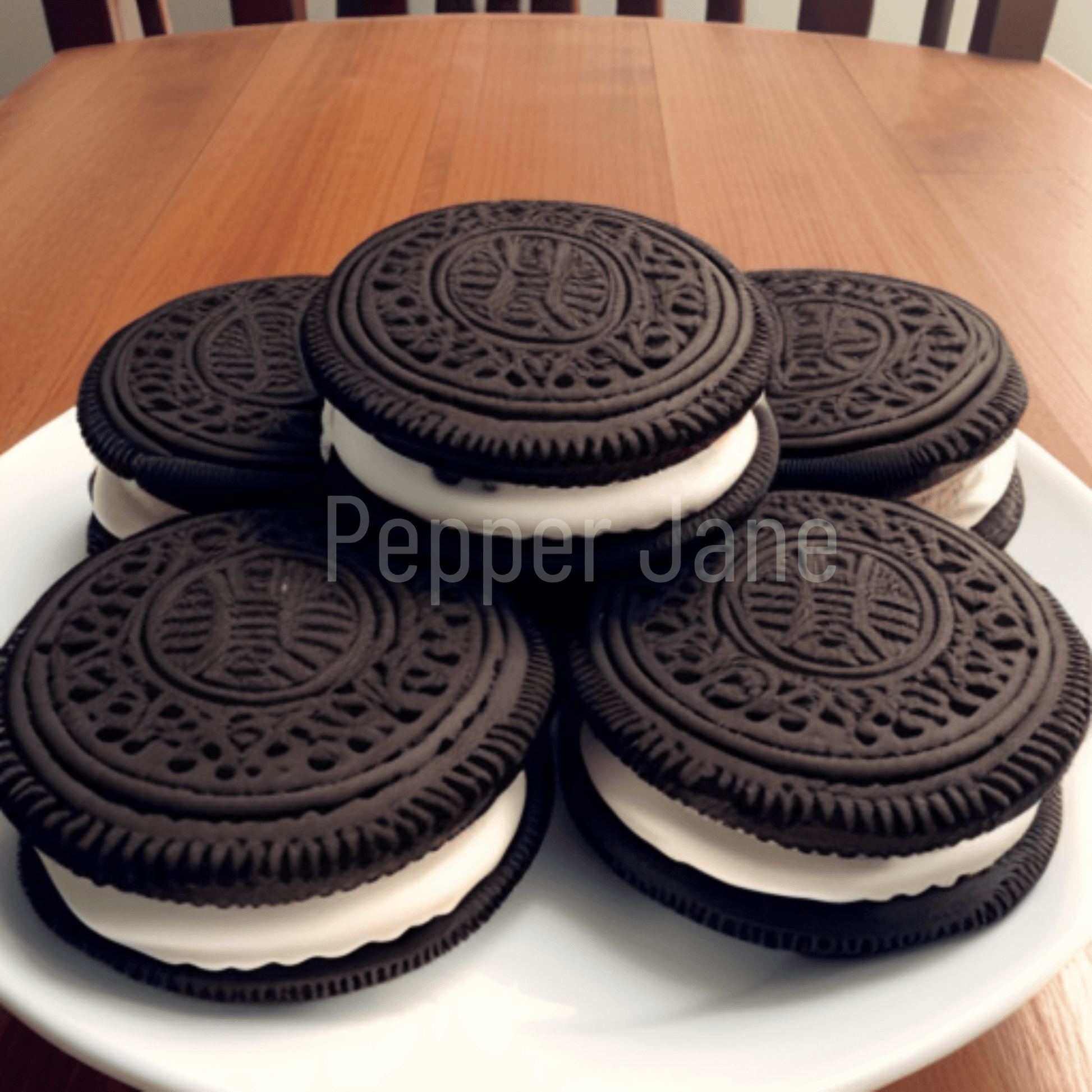 O-Ree-Oh Cookie fragrance oil: chocolate wafers and creamy vanilla scent, reminiscent of Oreos.