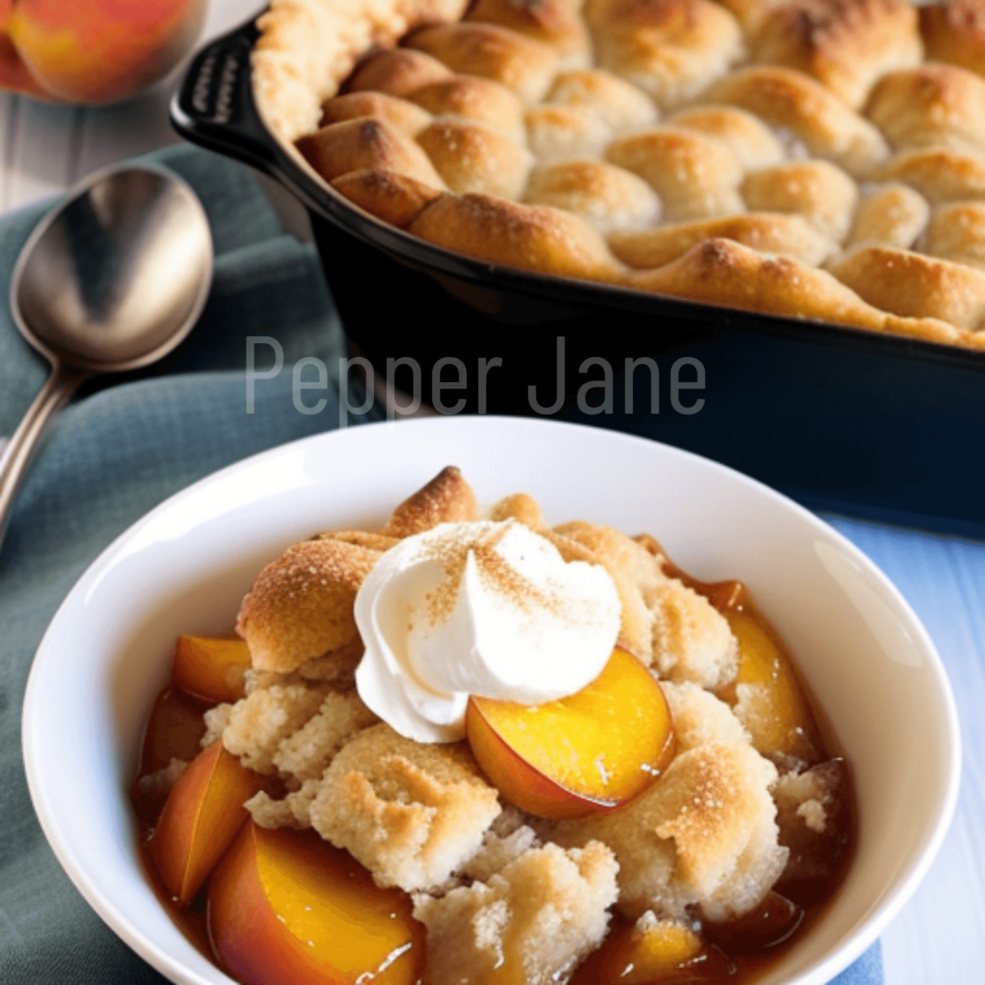 Peach Cobbler Fragrance Oil - Pepper Jane's Colors and Scents