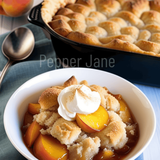 Peach Cobbler Fragrance Oil - Pepper Jane's Colors and Scents