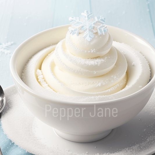 Vanilla Snow Cream Fragrance Oil (Vanilla Snowflake BBW Type) - Pepper Jane's Colors and Scents